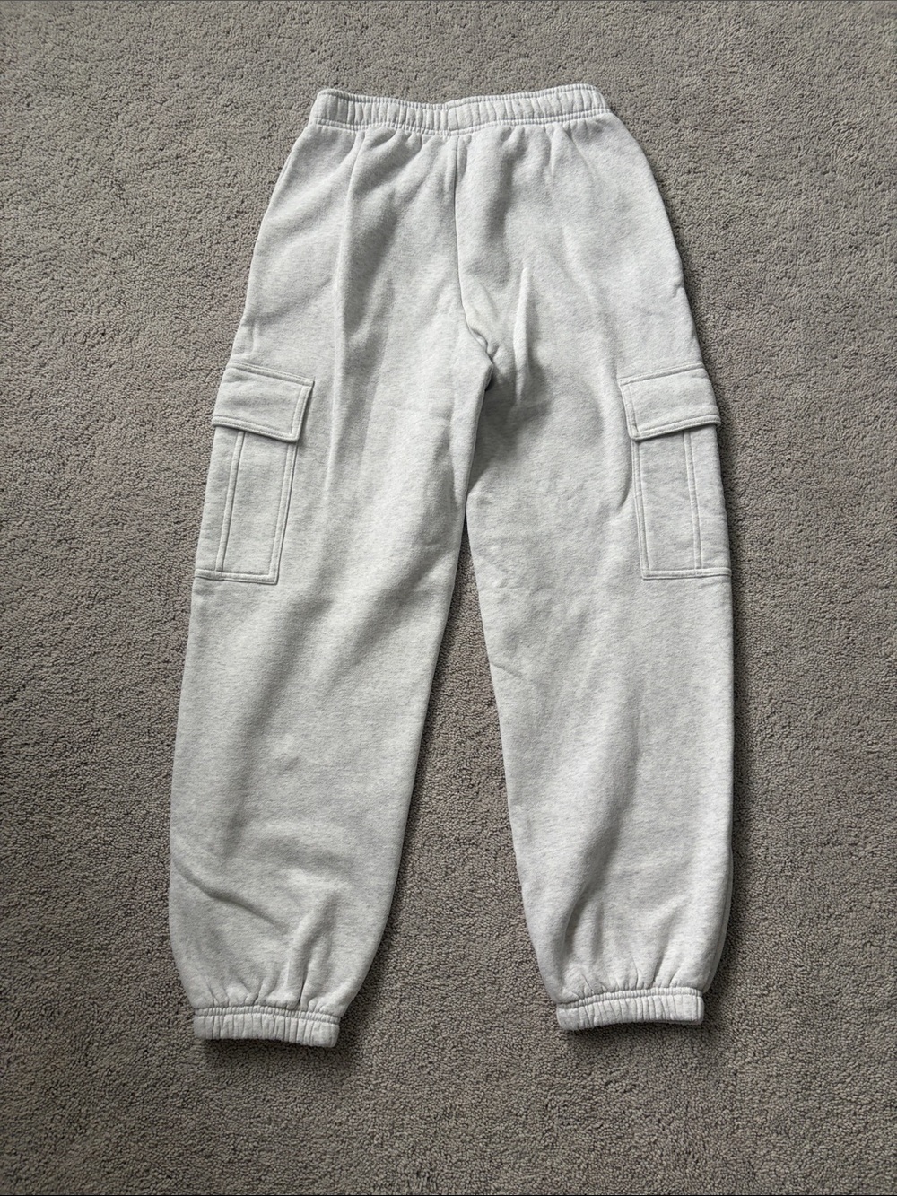 Tuff Athletics Light Gray Cargo Jogger Sweatpants - Picture 6 of 6